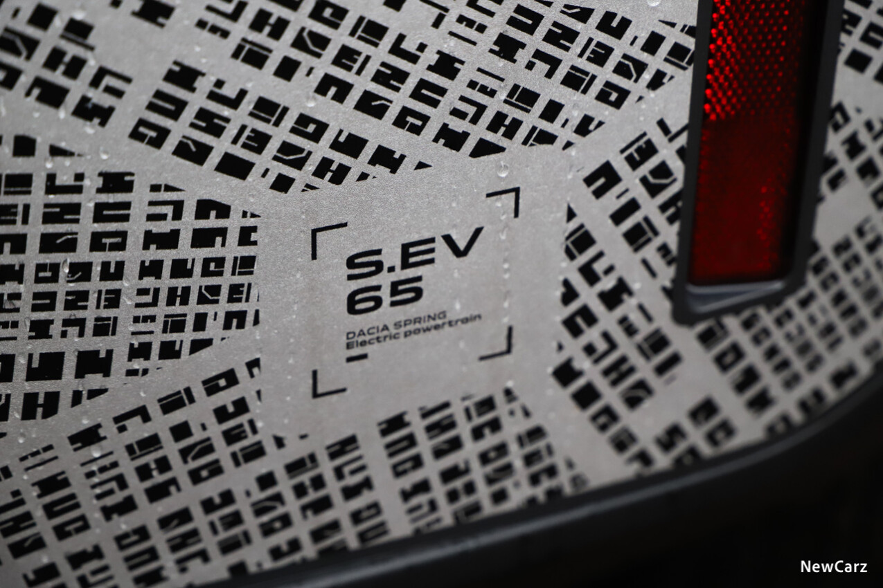 Dacia Spring Electric Heck Detail