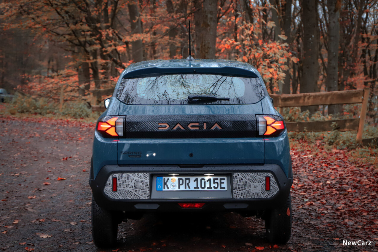 Dacia Spring Electric Heck