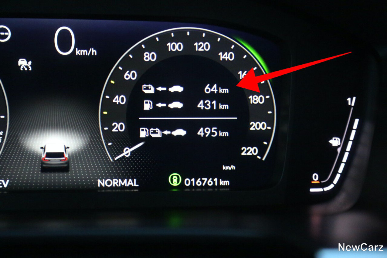 Honda CR-V e:PHEV voll geladen
