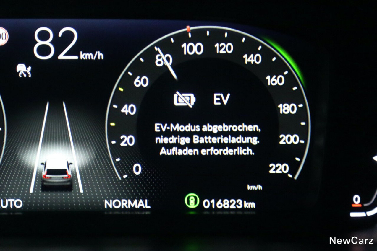 Honda CR-V e:PHEV EV-Modus abgeschaltet
