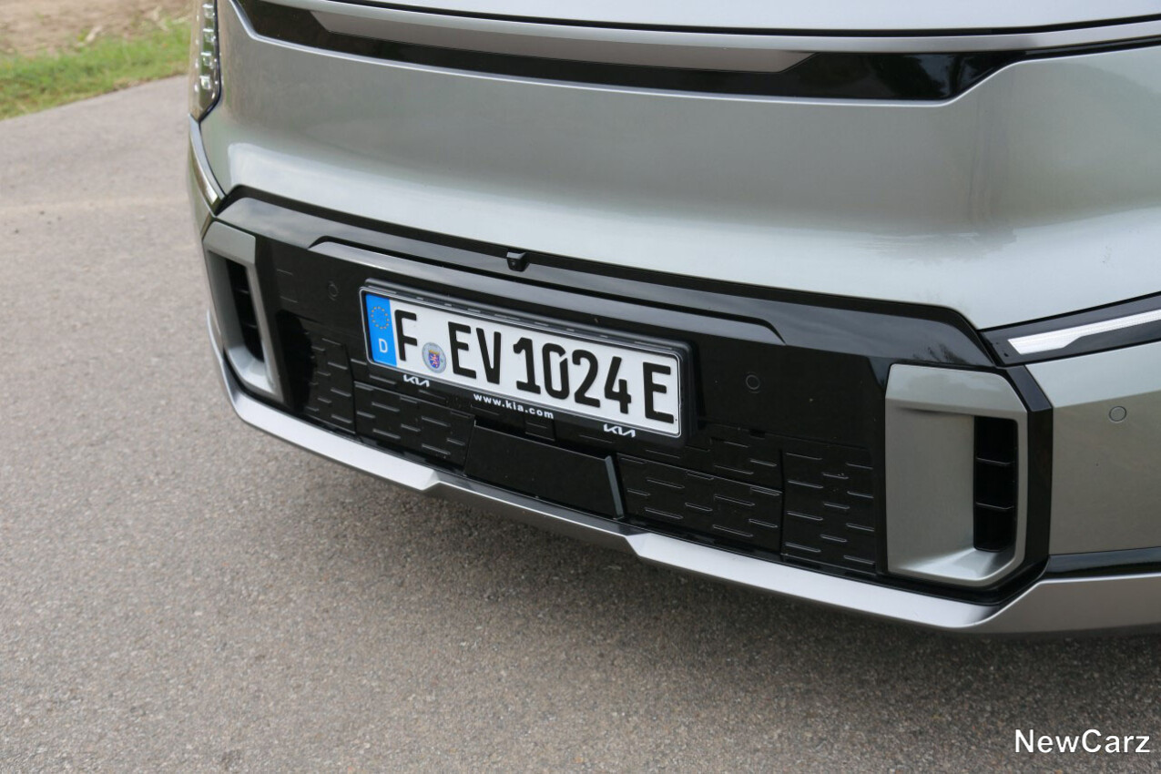 Kia EV9 Lufteinlässe geschlossen