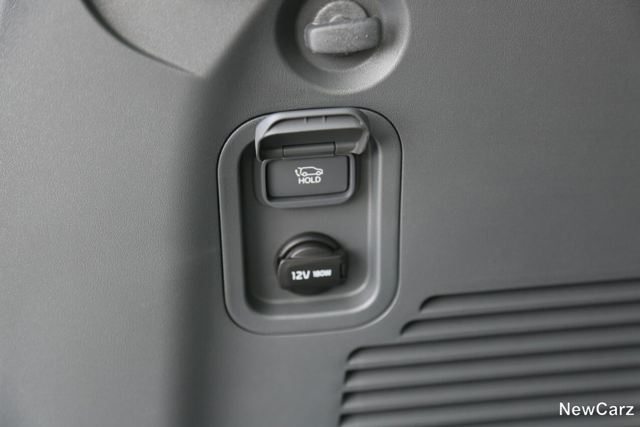Kia EV9 Kofferraumöffner innen