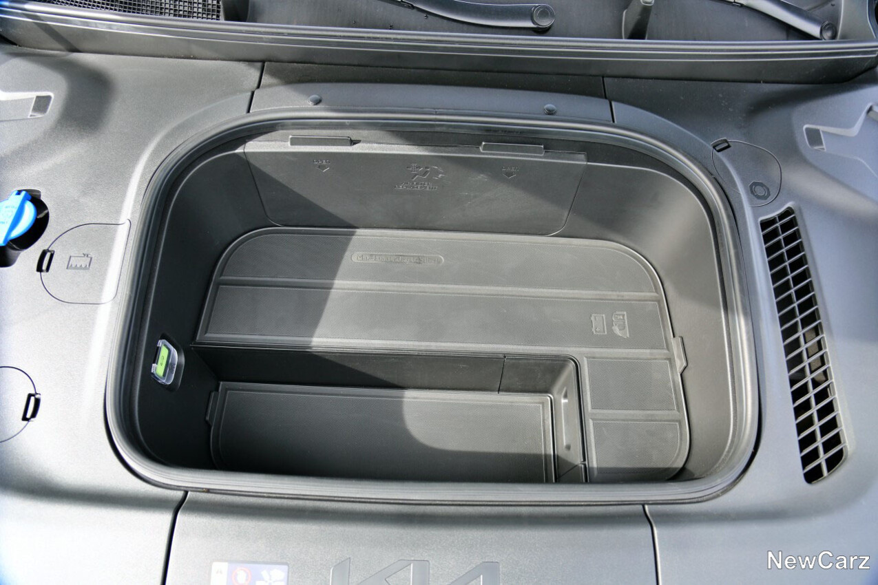 Kia EV9 Frunk Draufsicht