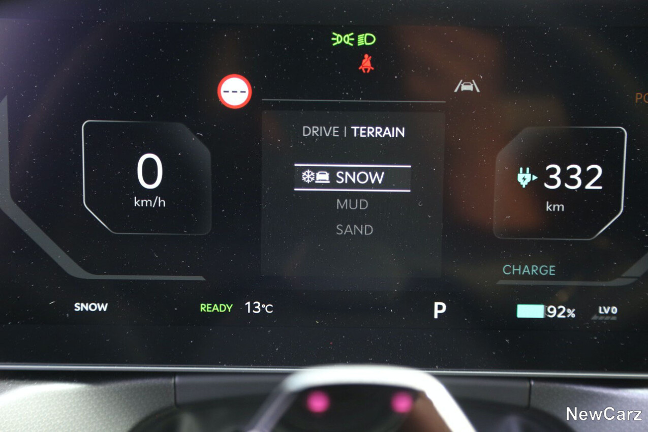 Kia EV9 Fahrmodi Spezial