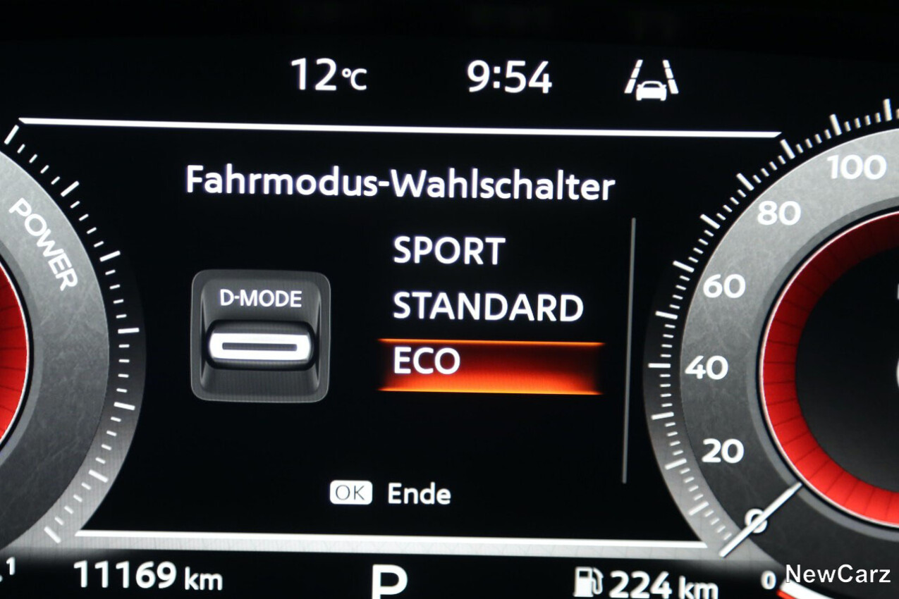 Nissan Juke Facelift Fahrmodi
