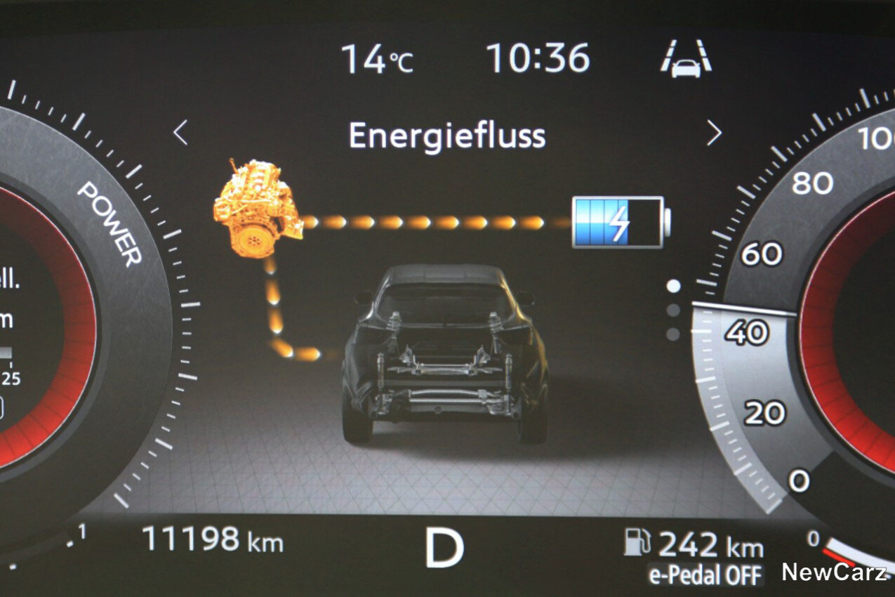 Nissan Juke Facelift Energiefluss