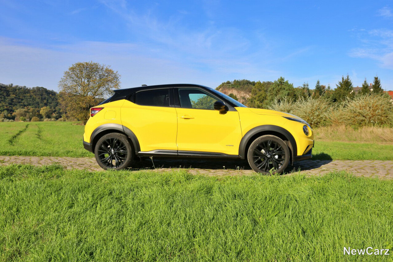 Nissan Juke Facelift Seite rechts