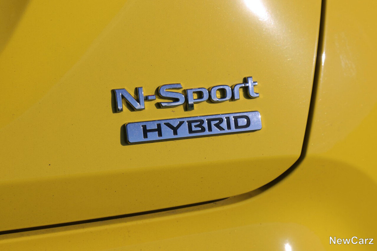 Nissan Juke Facelift Modellschriftzug