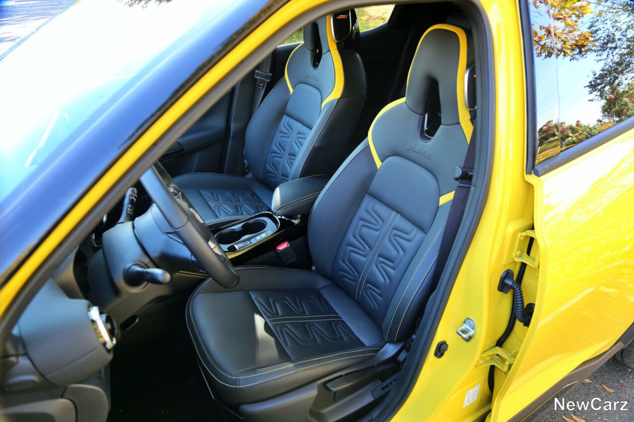 Nissan Juke Facelift Vordersitze