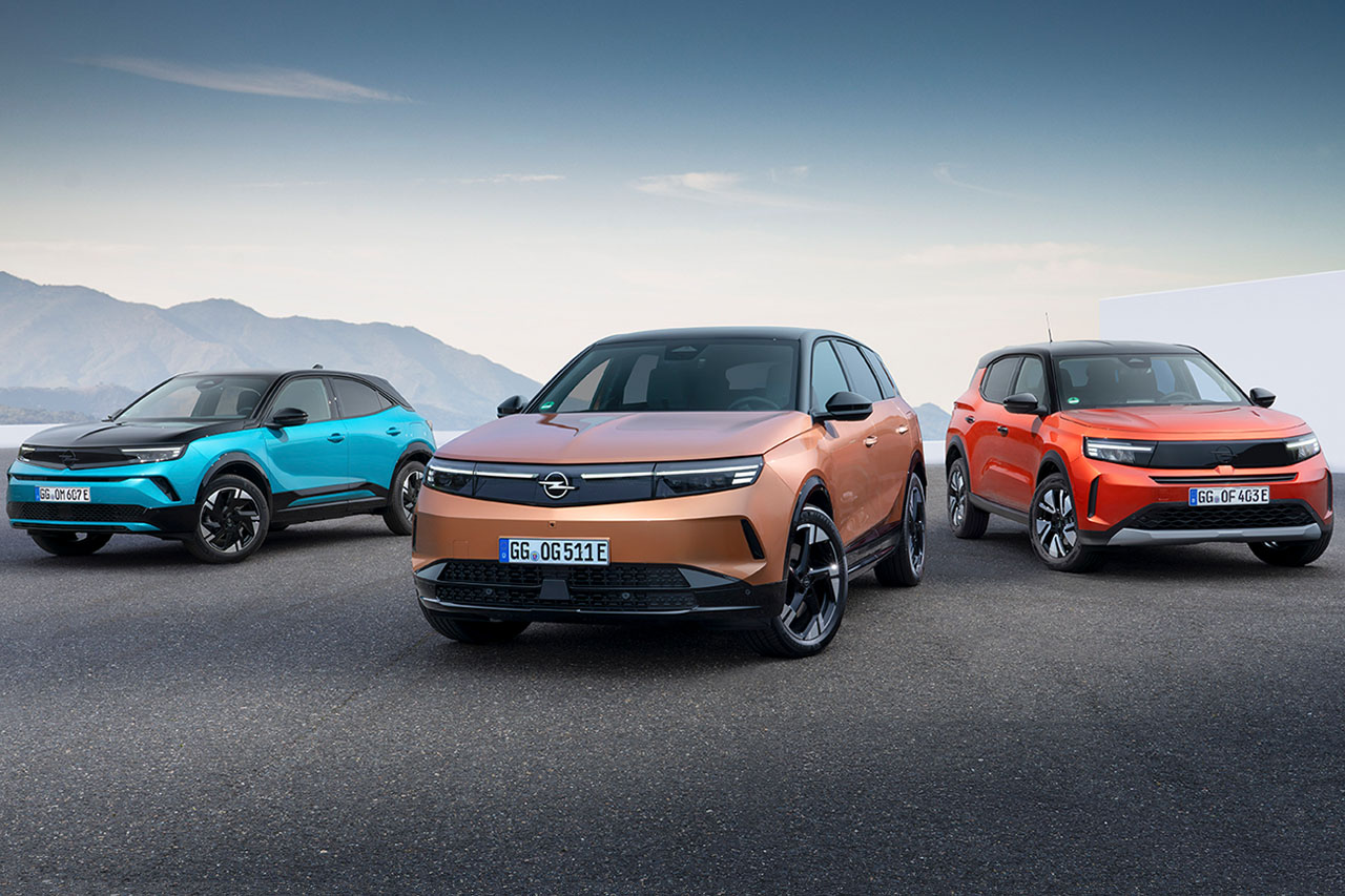 Opel SUV-Trio – Effizient dank Elektrifizierung