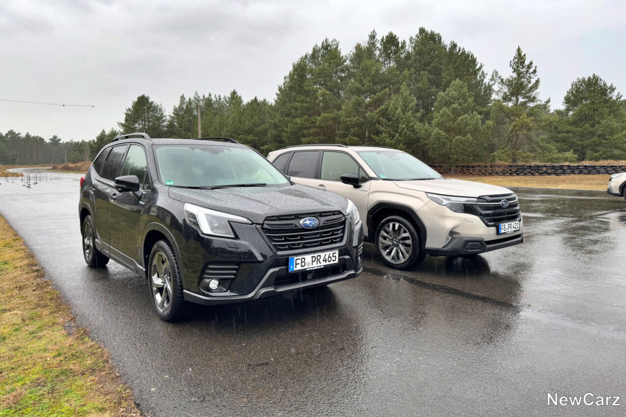 Subaru Forester 2025 Vergleich mit Vorgänger