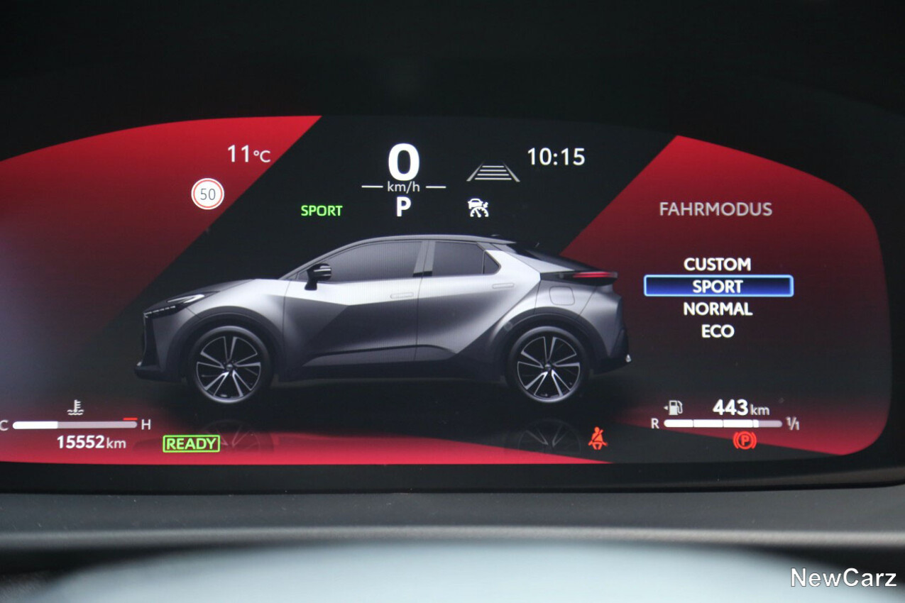 Toyota C-HR MK2 Fahrmodi