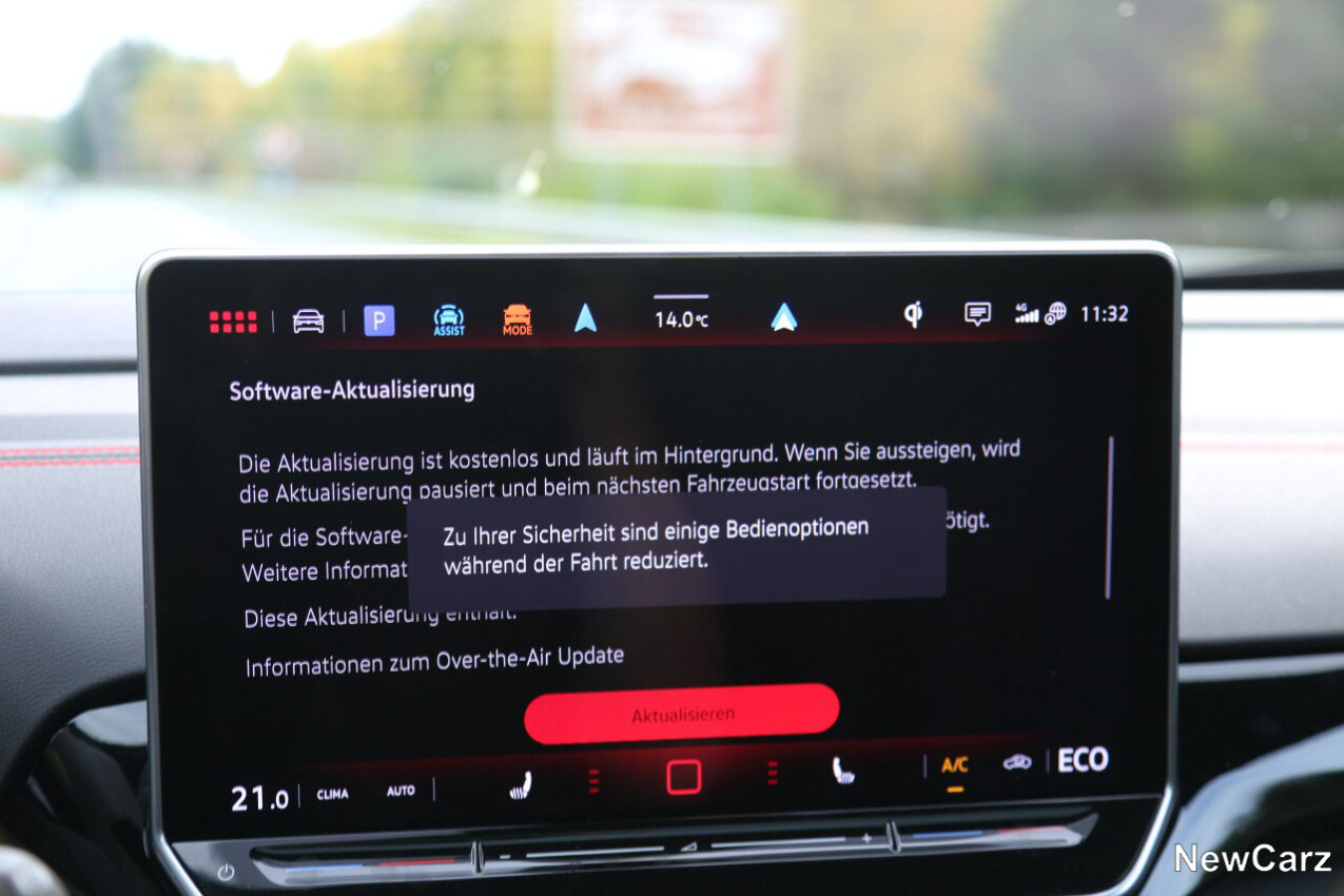 VW ID.5 GTX OTA-Funktion