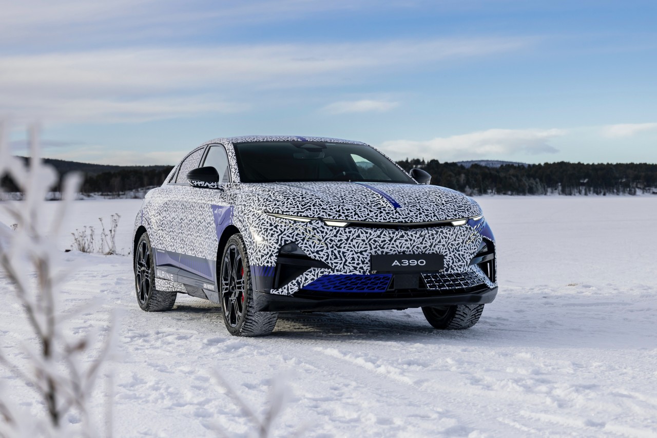 Alpine A390 – Härtetest vor der Premiere