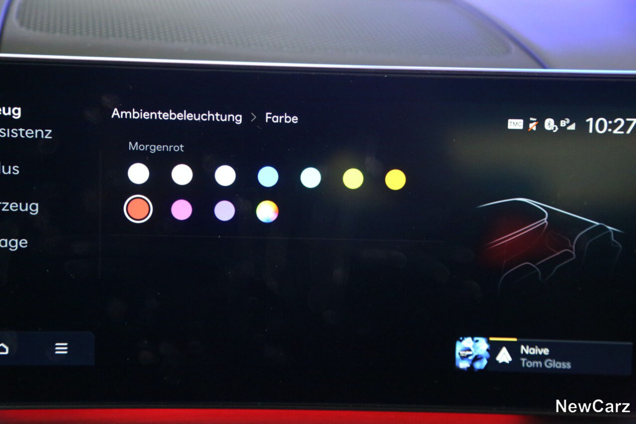 Hyundai Santa Fe 2025 Ambientelicht