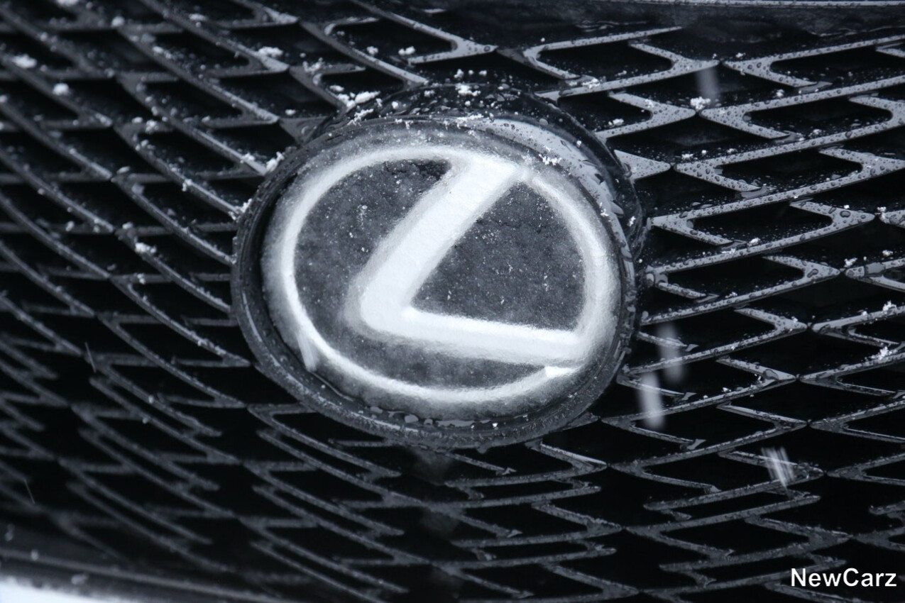 Lexus UX 300h Frost auf Sensor