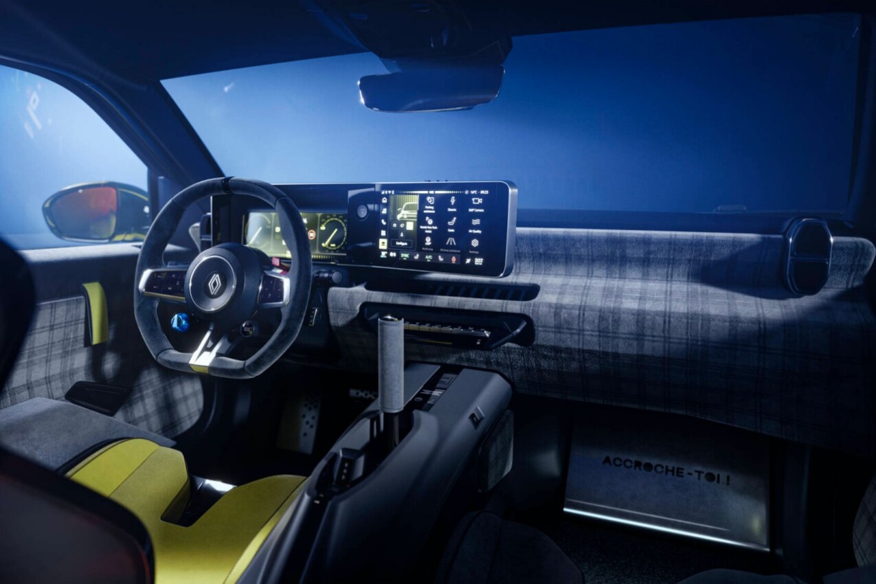 Renault 5 Turbo 3E Armaturenbereich