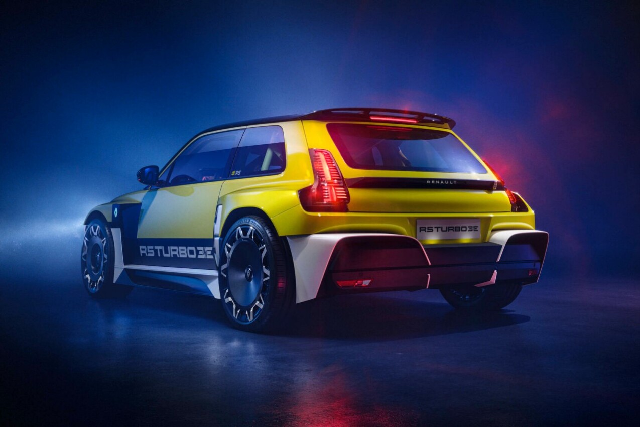 Renault 5 Turbo 3E hinten