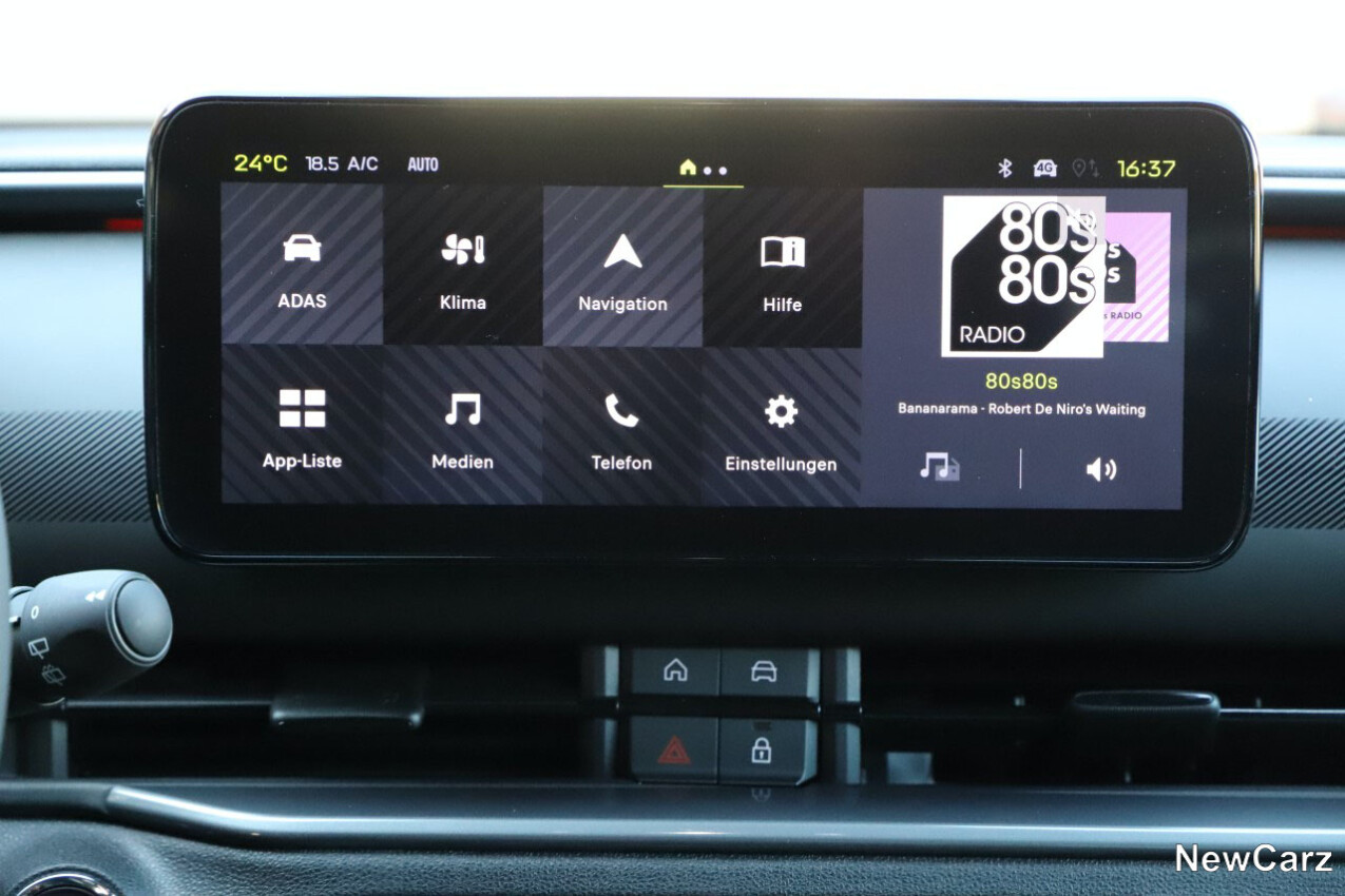 Abarth 600e Center Screen