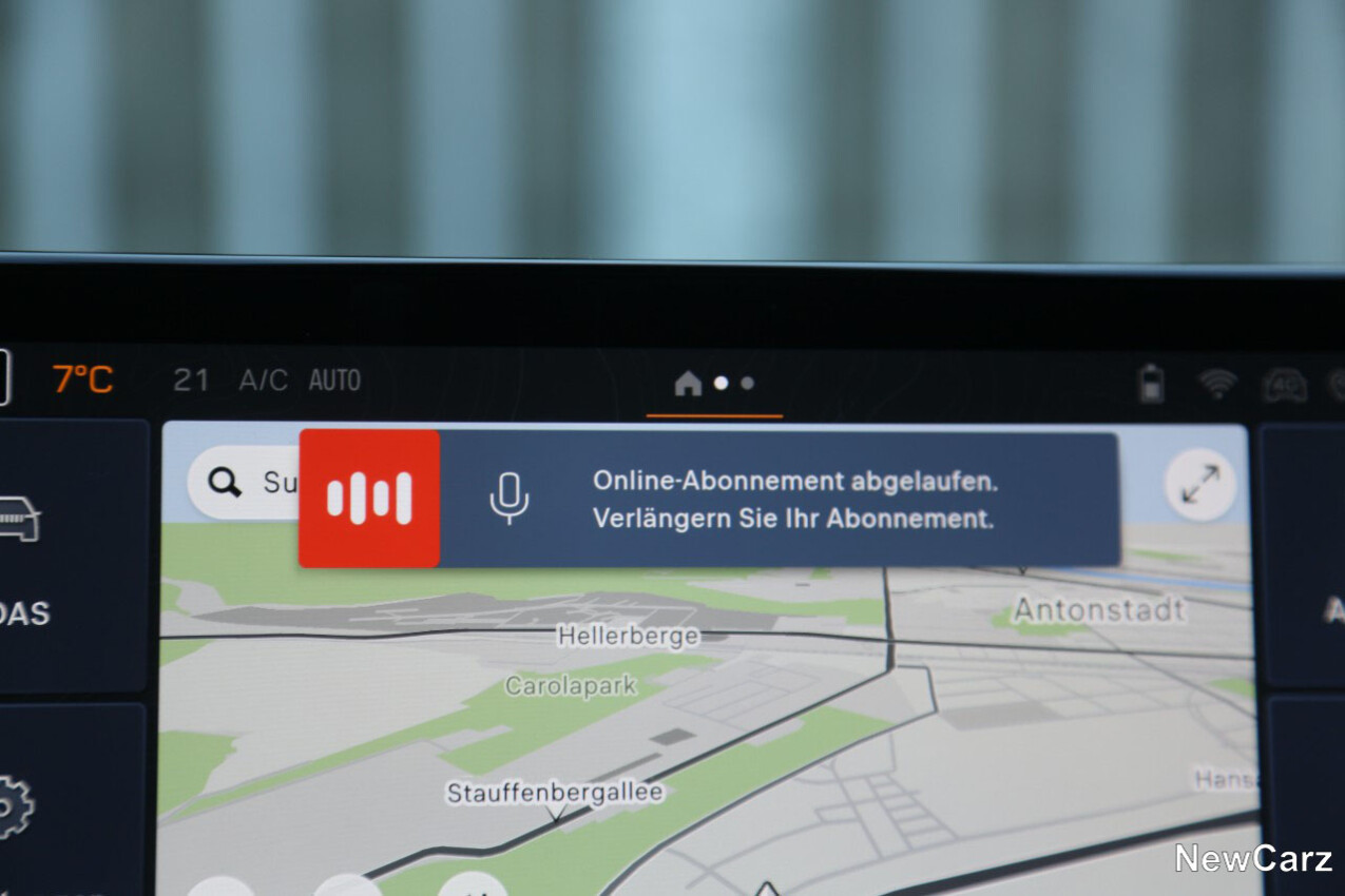 Jeep Avenger e-Hybrid Online-Abo abgelaufen