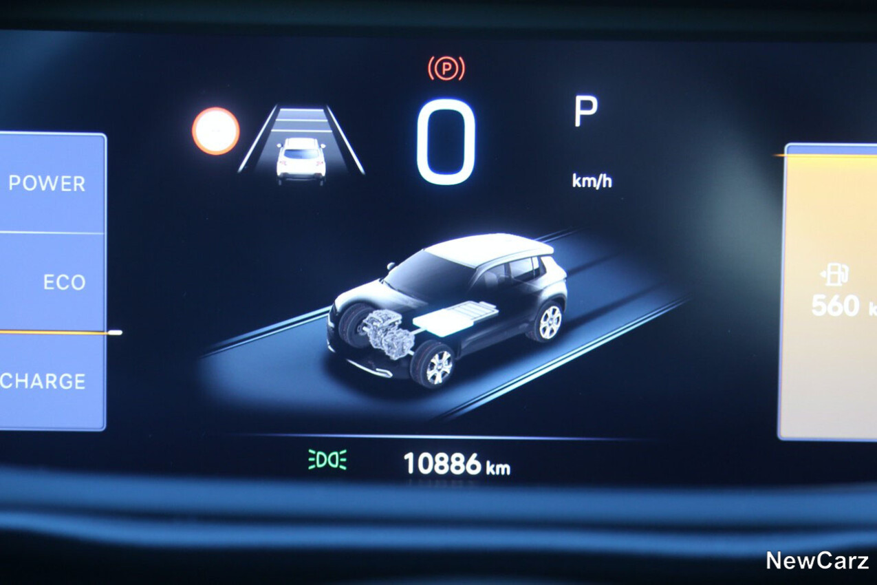 Jeep Avenger e-Hybrid Energiefluss