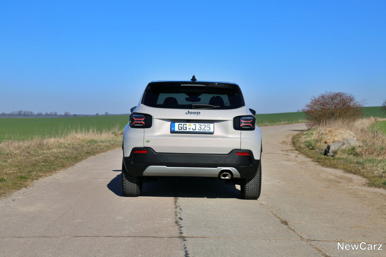 Jeep Avenger e-Hybrid Heck