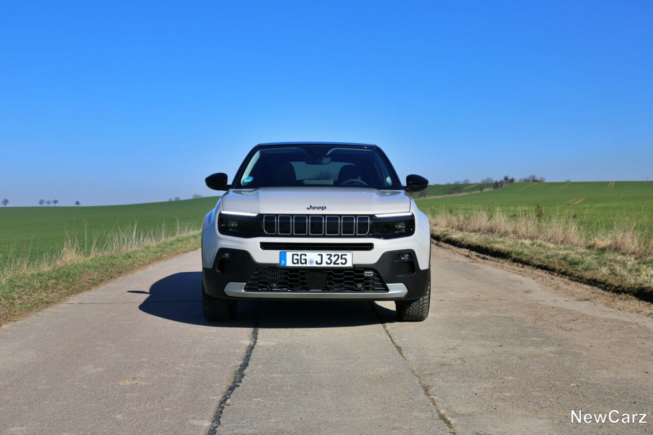 Jeep Avenger e-Hybrid Frontbereich