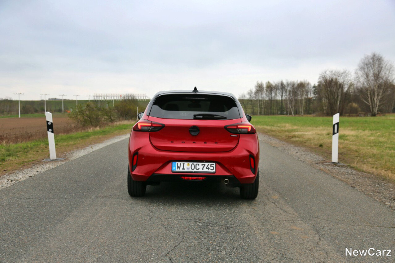 Opel Corsa Hybrid Heck
