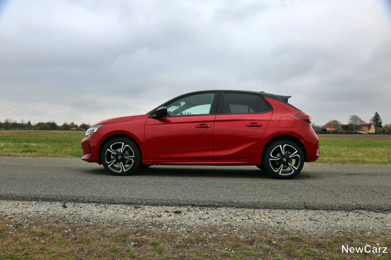 Opel Corsa Hybrid Seite
