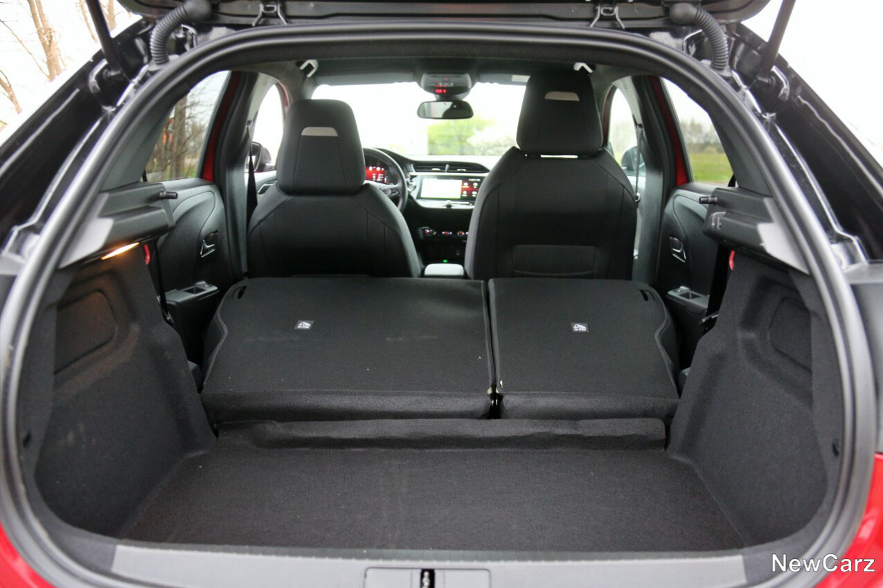 Opel Corsa Hybrid maximierter Kofferraum