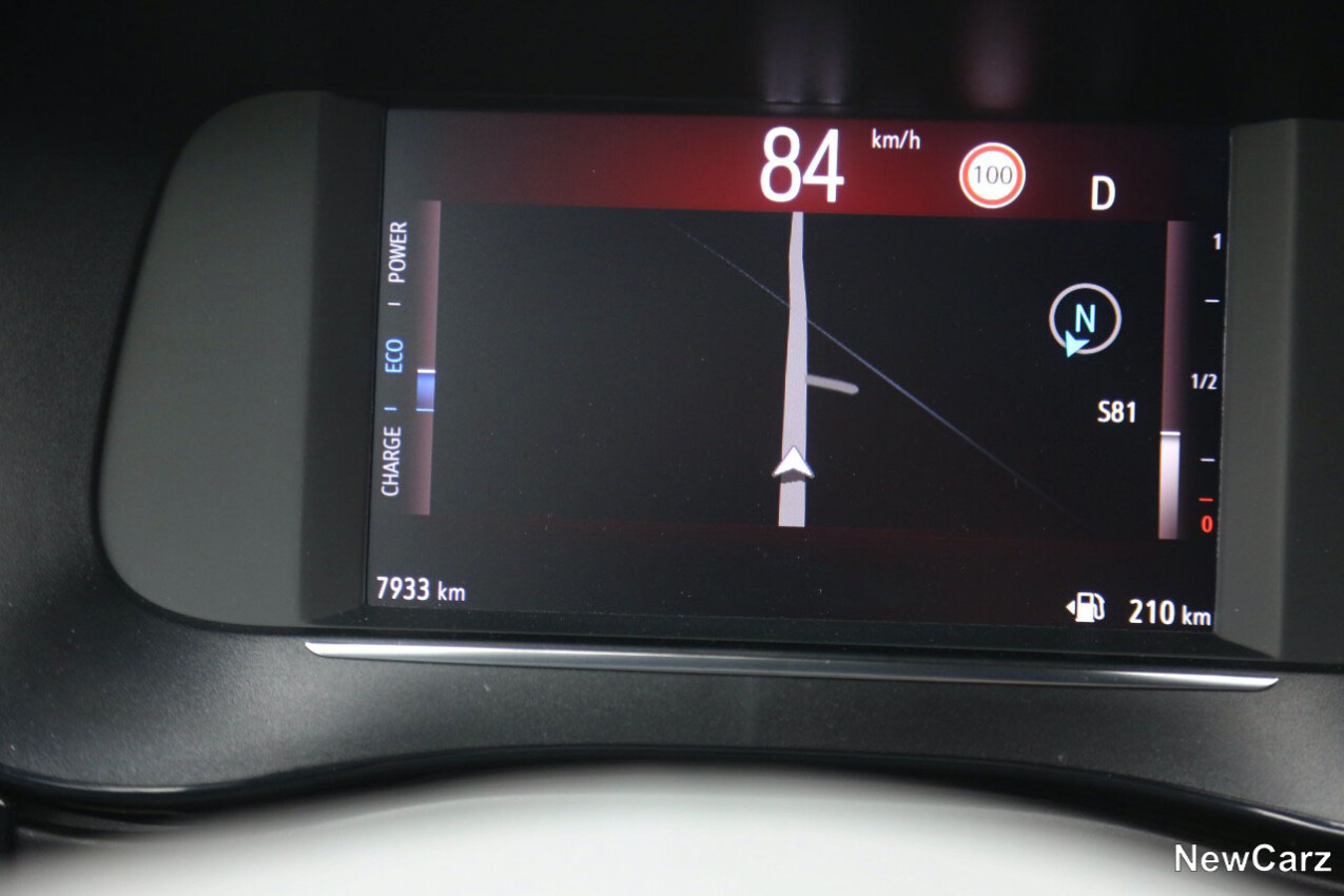 Opel Corsa Hybrid Cockpit Navikarte