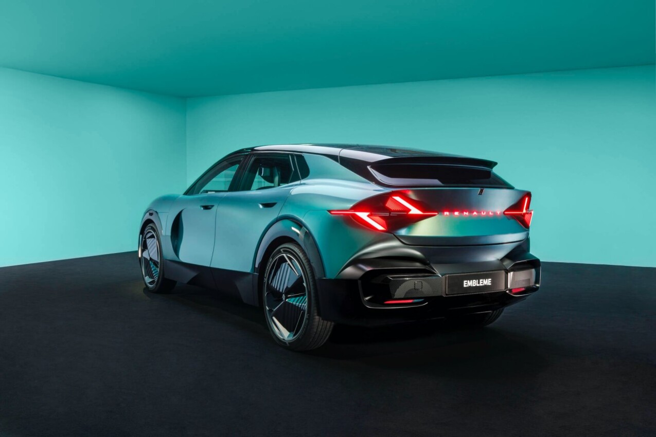 Renault Emblème schräg hinten links