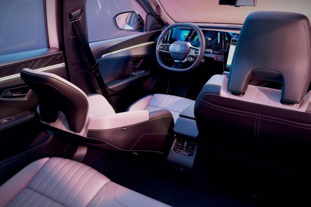 Renault Scenic E-Tech Electric Liegefunktion