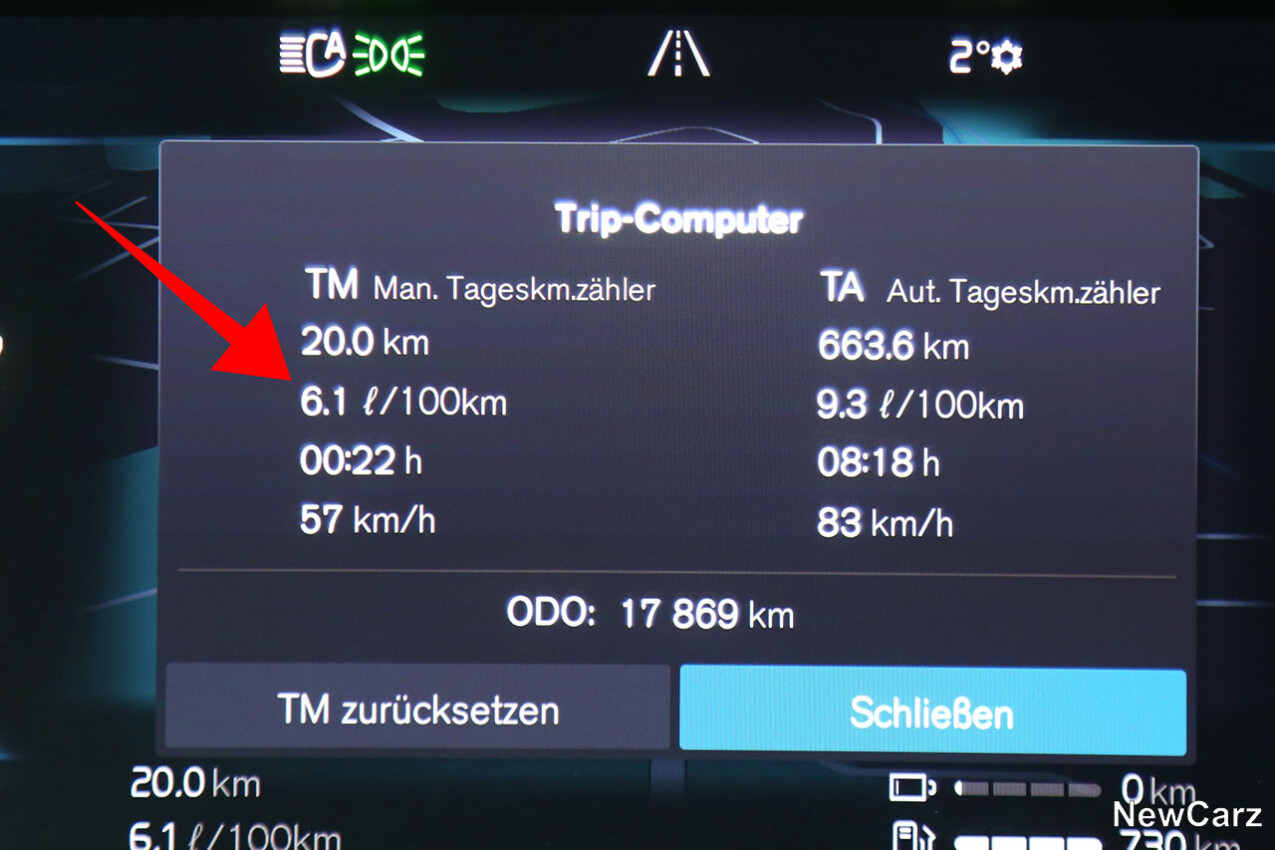 Volvo S90 T8 Recharge Sparrunde Verbrauch