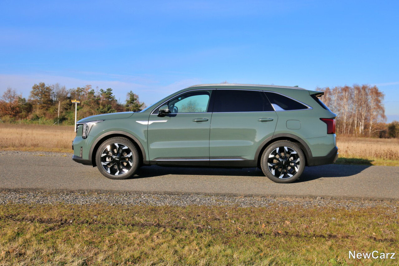 Kia Sorento Facelift Seite links