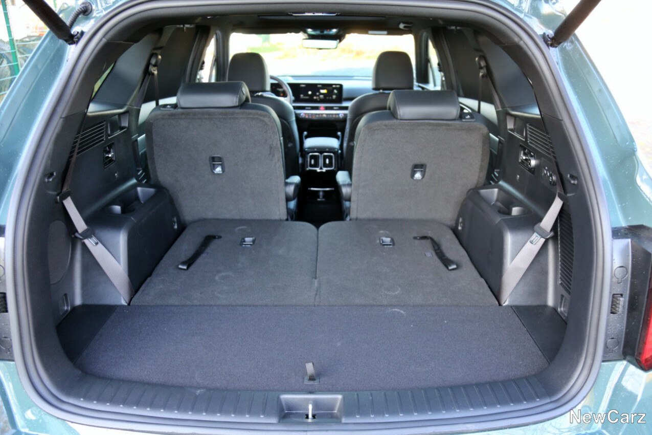 Kia Sorento Facelift Kofferraum 4-Sitzer