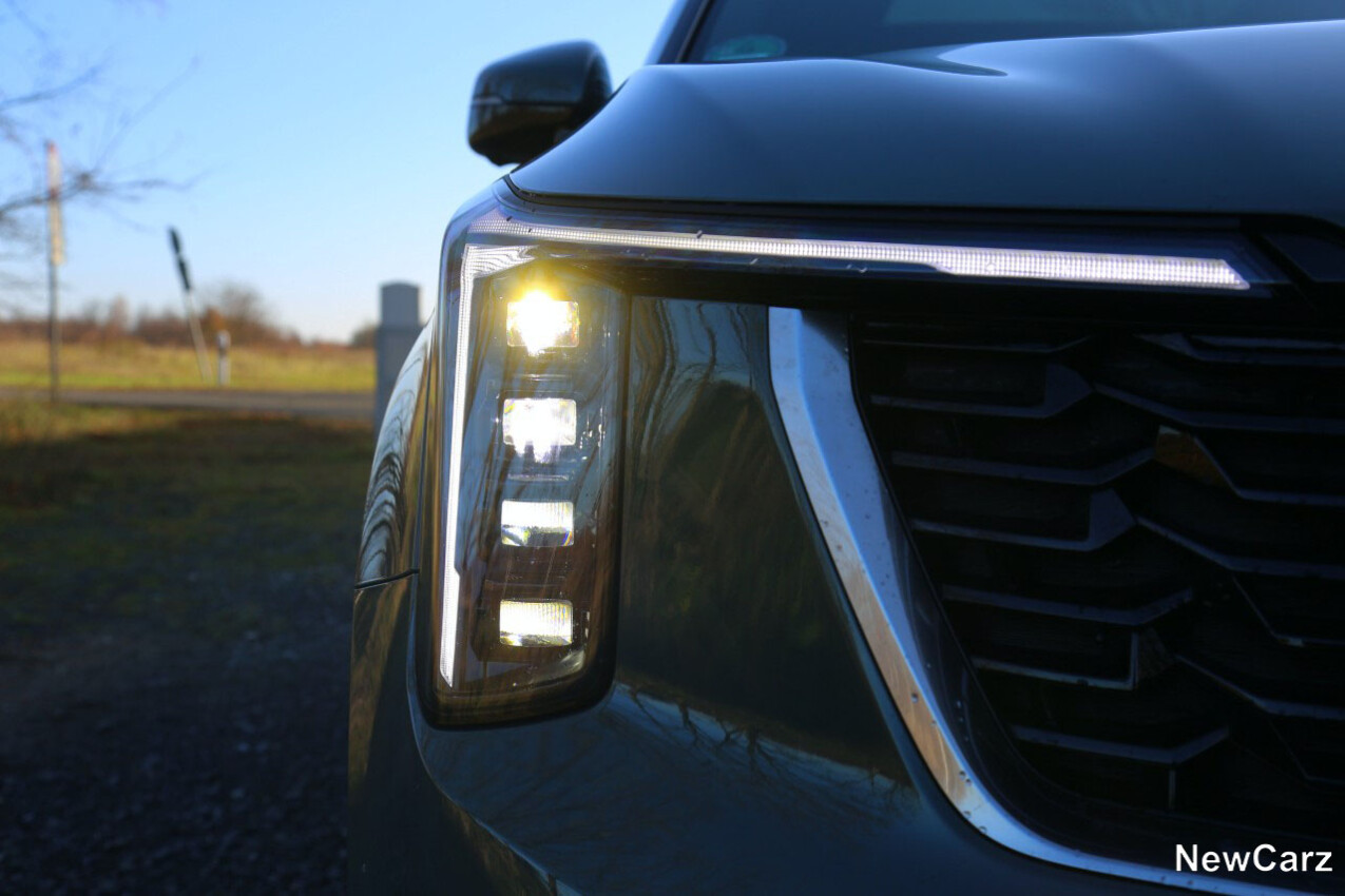 Kia Sorento Facelift LED-Scheinwerfer
