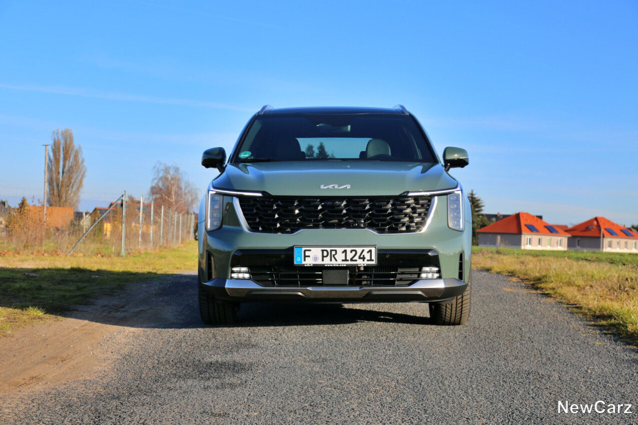 Kia Sorento Facelift Front