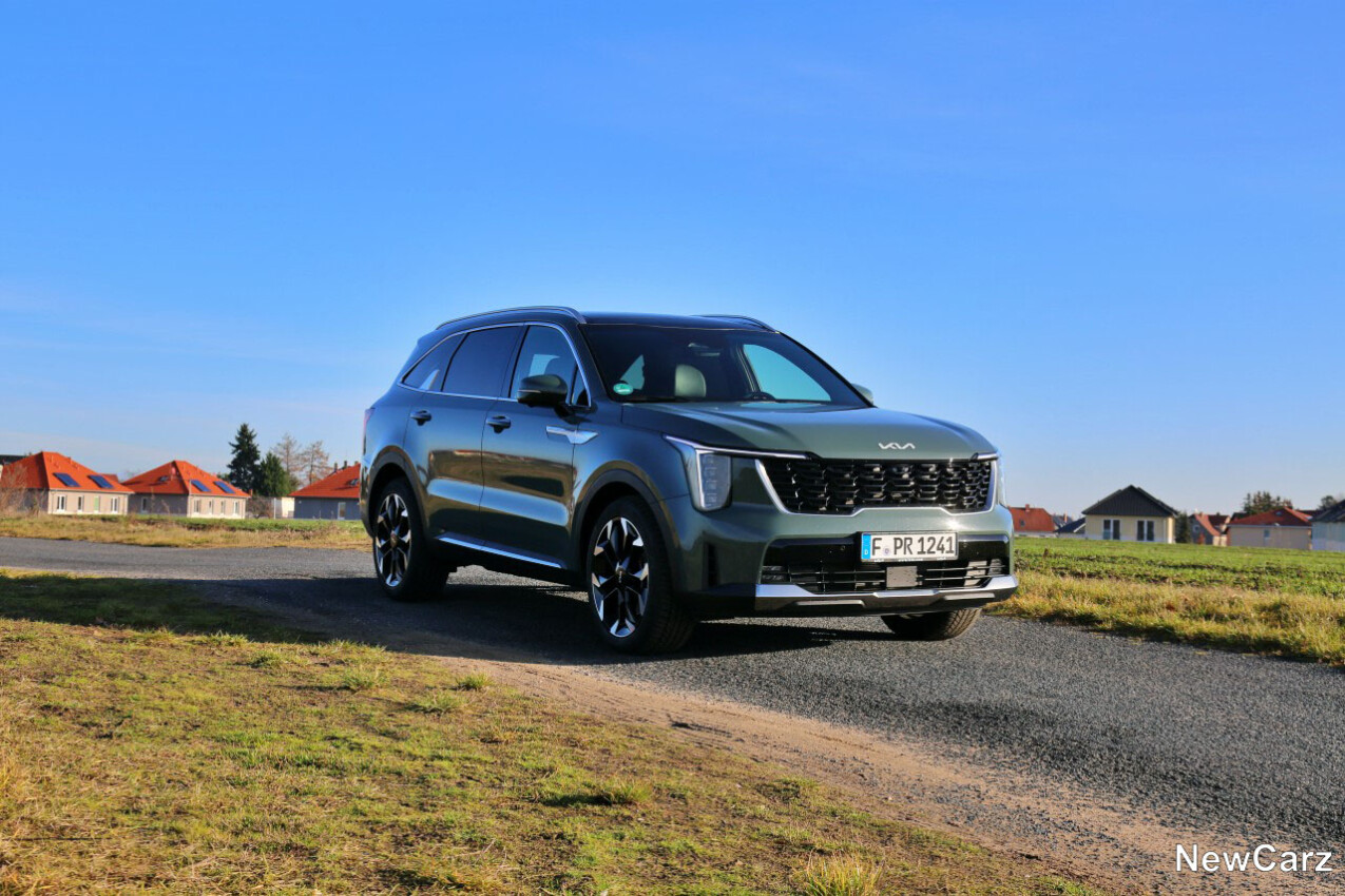 Kia Sorento Facelift schräg vorne rechts