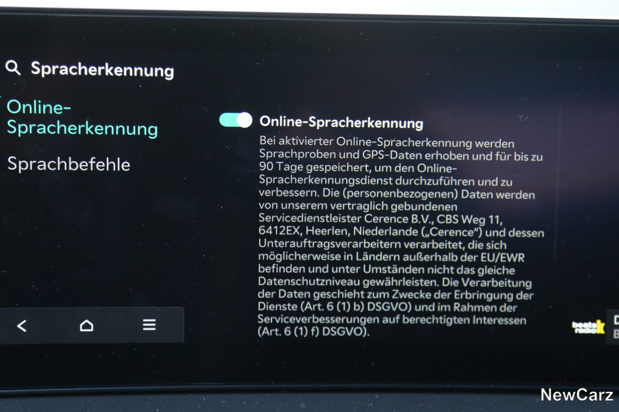 Kia Sorento Facelift Sprachassistent