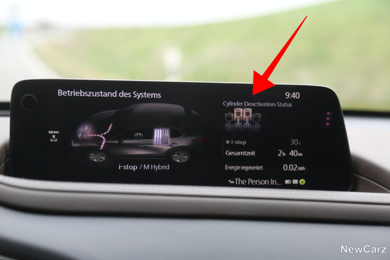 Mazda CX-30 G140 Zylinderabschaltung