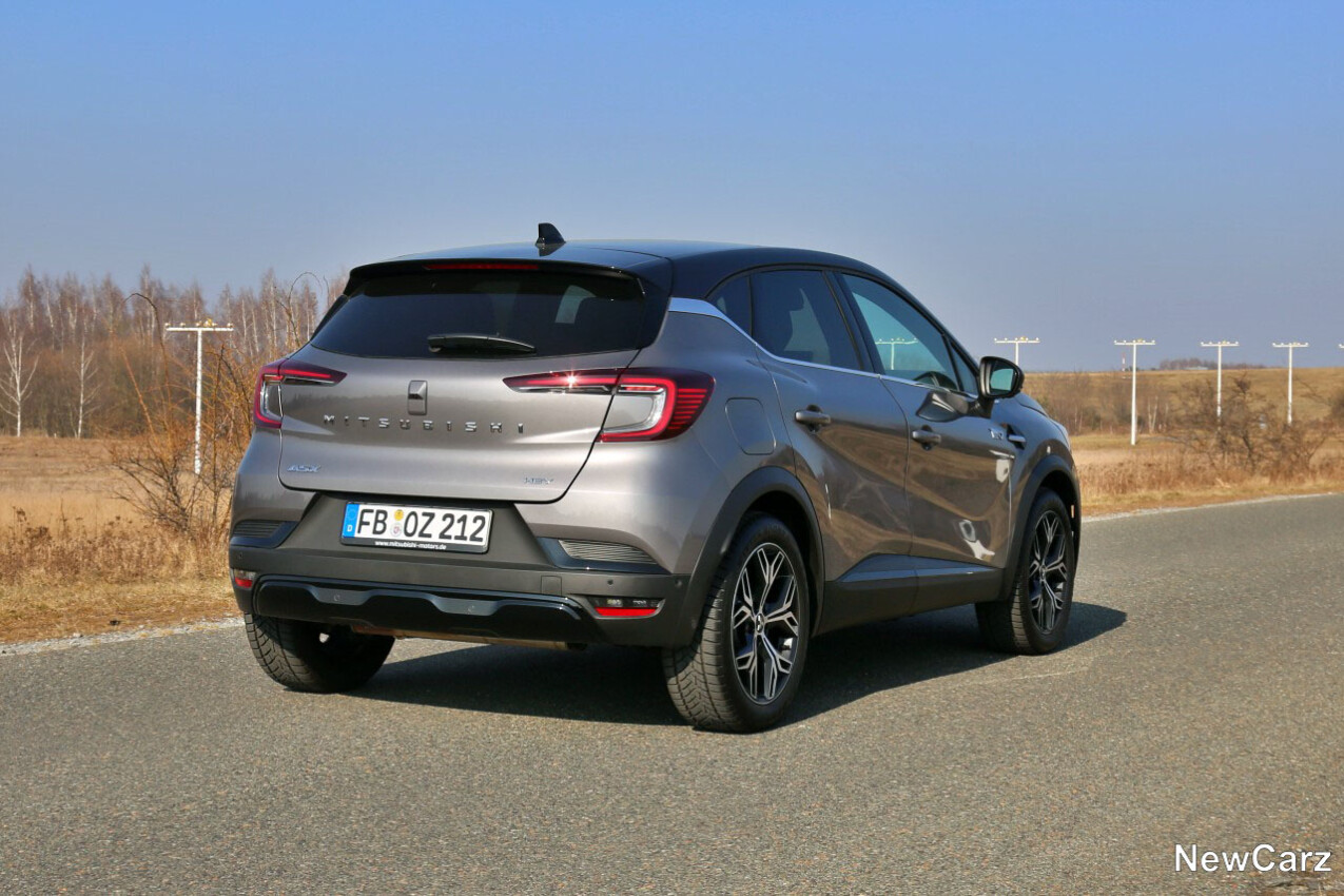 Mitsubishi ASX Facelift schräg hinten rechts