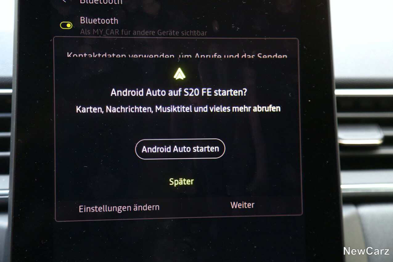 Mitsubishi ASX Facelift Android Auto