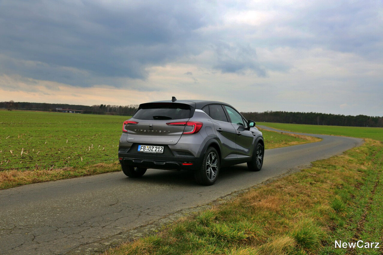 Mitsubishi ASX Facelift schräg hinten rechts