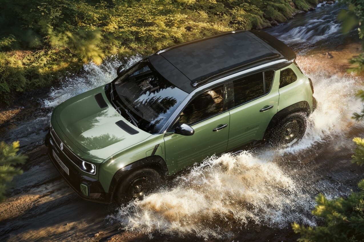 Renault 4 Savane 4x4 Concept Wasserdurchfahrt