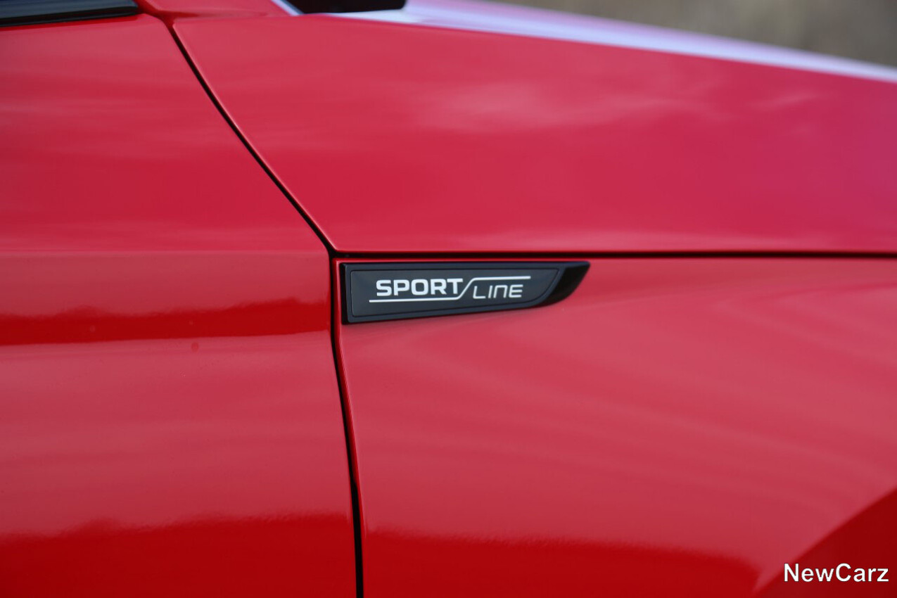 Skoda Octavia Combi Facelift Sportline Badge