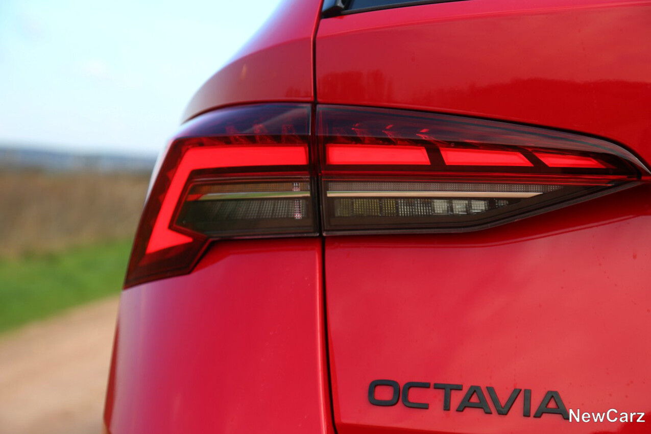 Skoda Octavia Combi Facelift Rücklicht