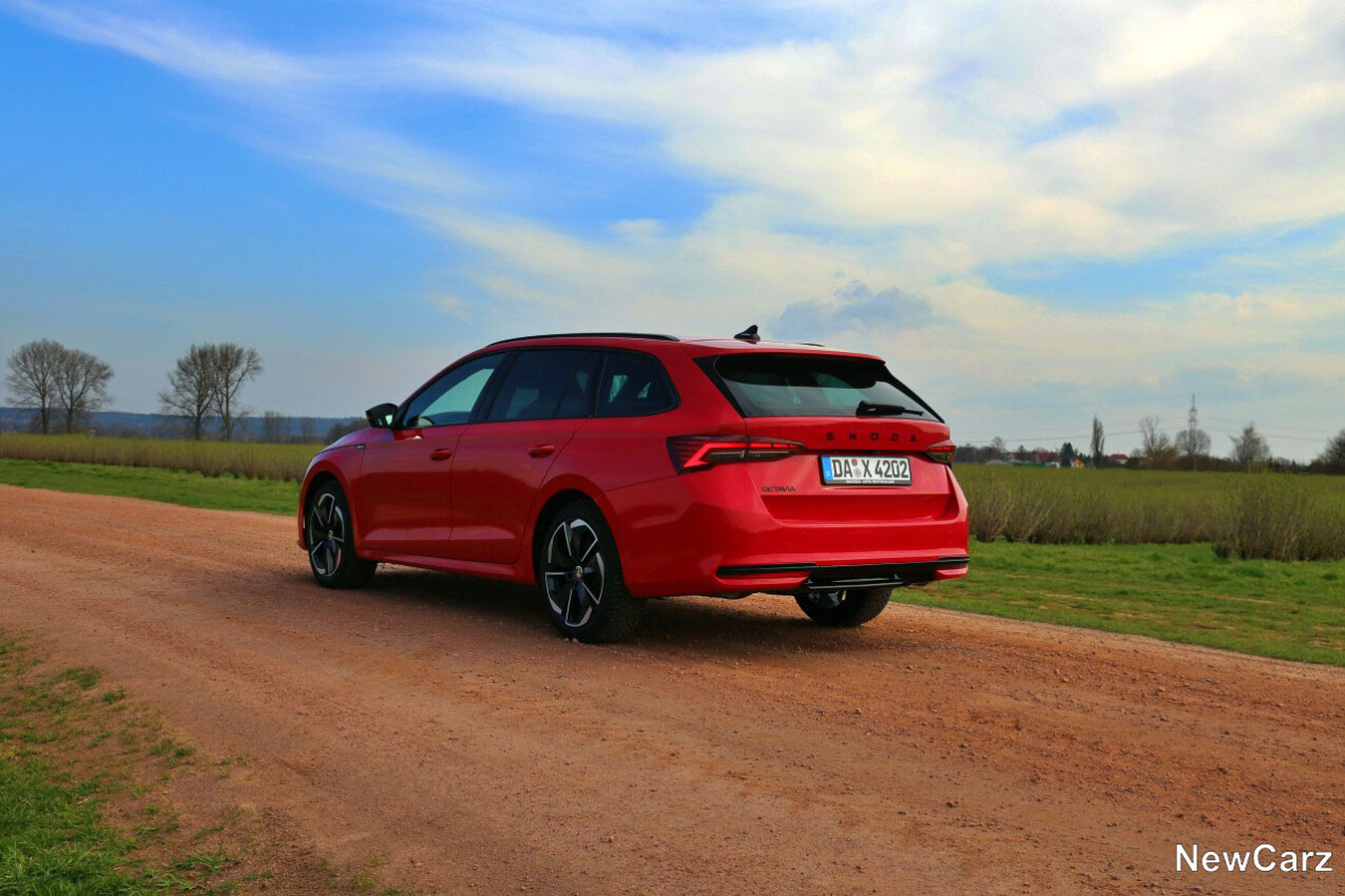 Skoda Octavia Combi Facelift schräg hinten links