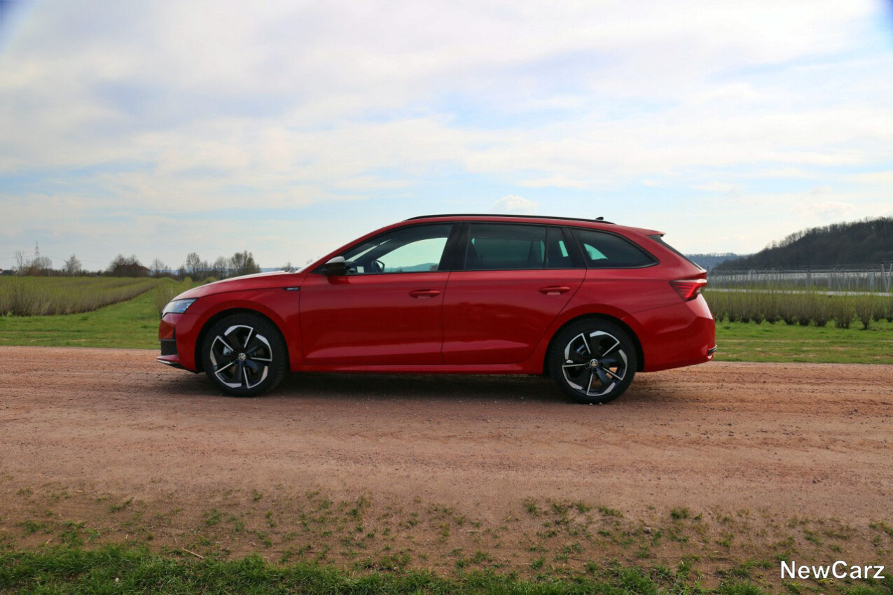 Skoda Octavia Combi Facelift Seite links