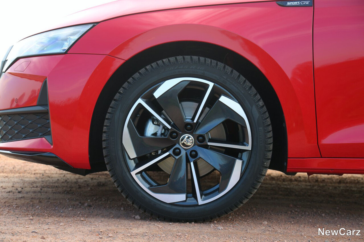 Skoda Octavia Combi Facelift Vorderrad